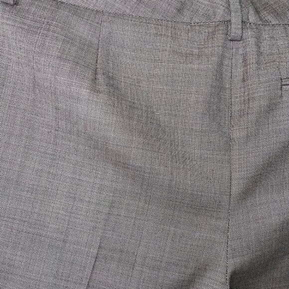 Paul Smith Womens Soho Fit Trouser Pants Size 38 Pure Wool Mid Rise Cropped - Picture 7 of 13